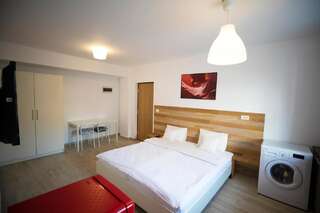 Апарт-отели 1Hotels Тимишоара Двухместный номер с 1 кроватью и кухней-6